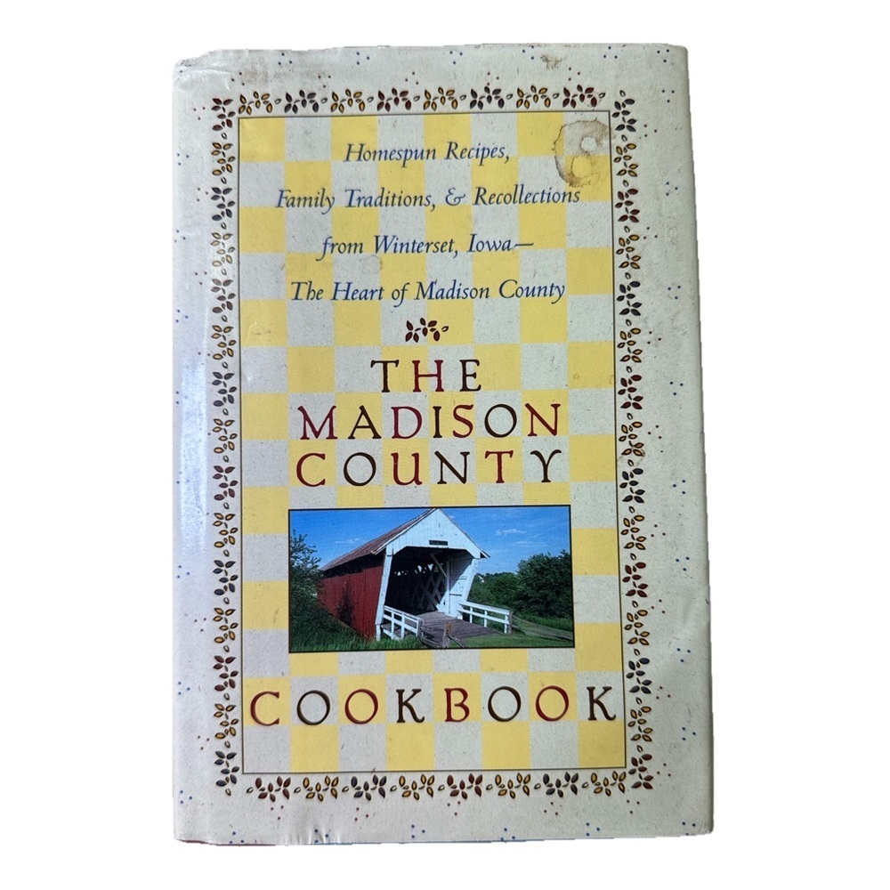 Vintage Madison County Cookbook with Stories